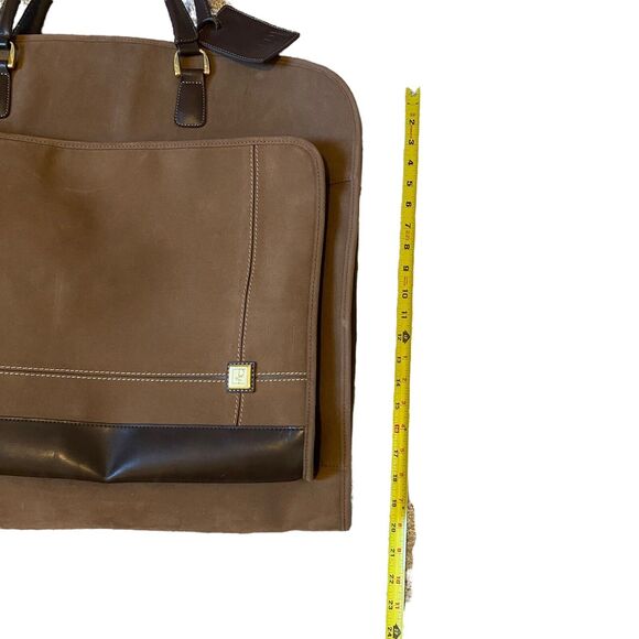 Diane Von Furstenberg Garment Suit Bag Luggage Canvas Suede Wardrobe DVF Travel - Picture 5 of 16